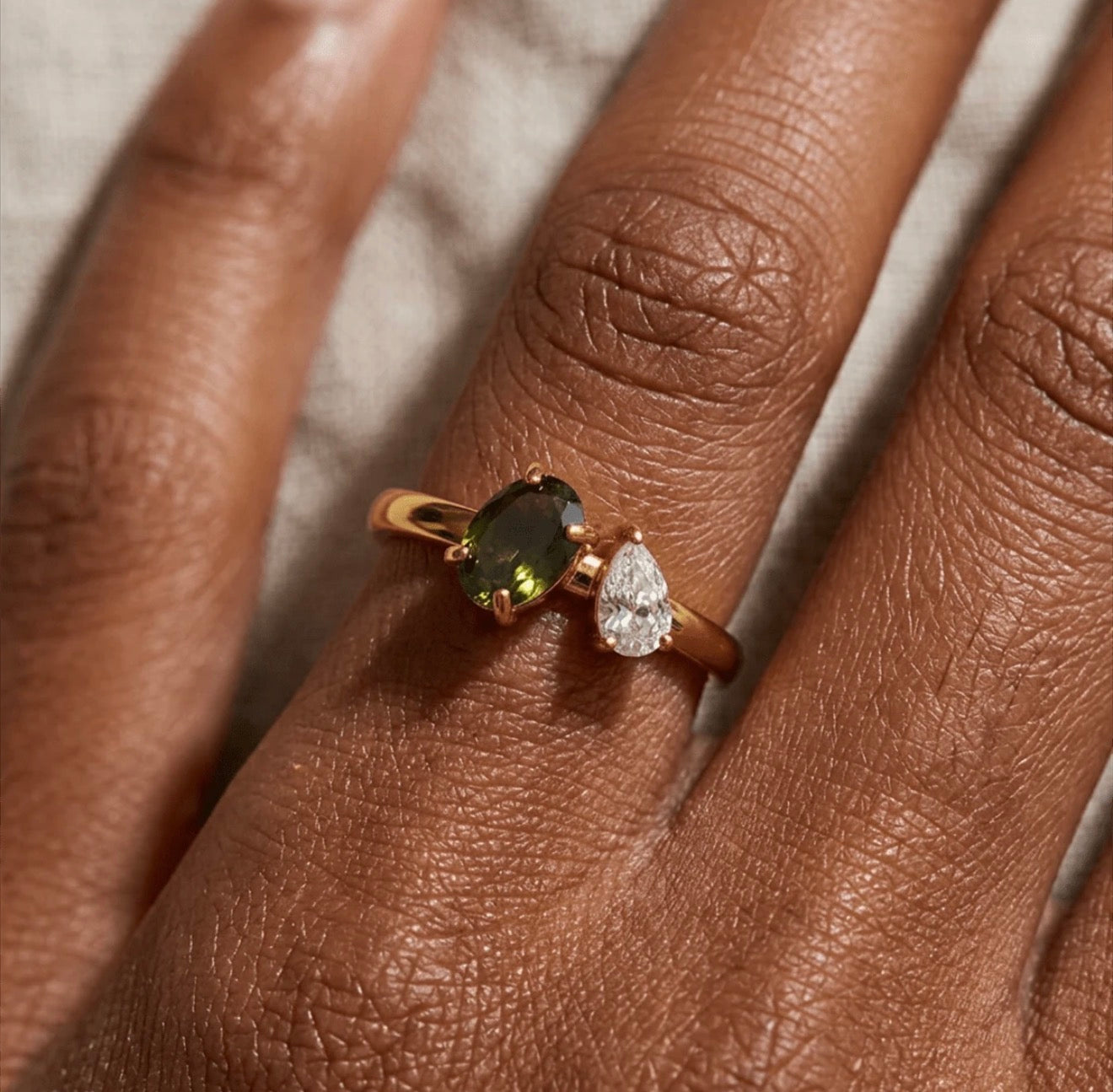 Ring gold plated