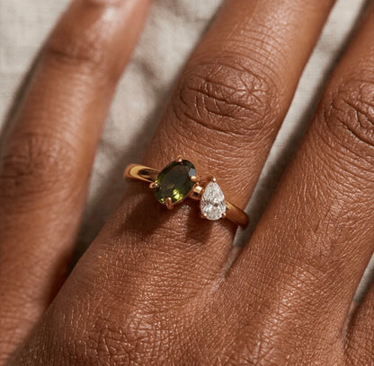 Ring gold plated