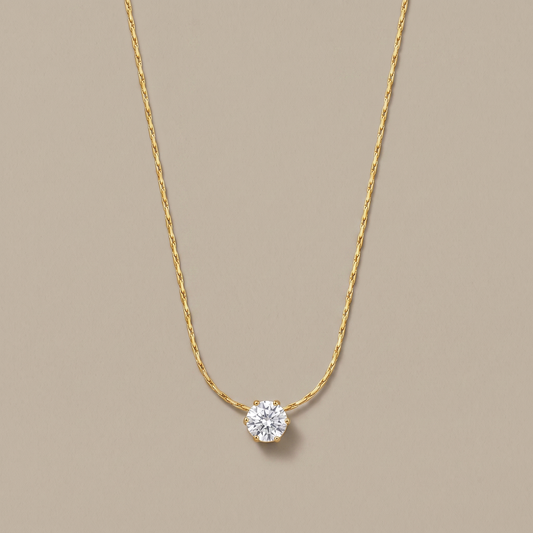Gold plated necklace