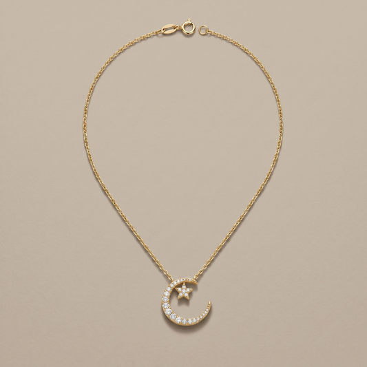 Moon necklace